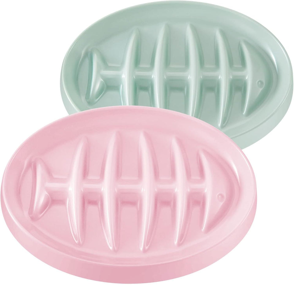 Anti-Gulping Cat & Dog Bowl – Slow Eating Made Fun