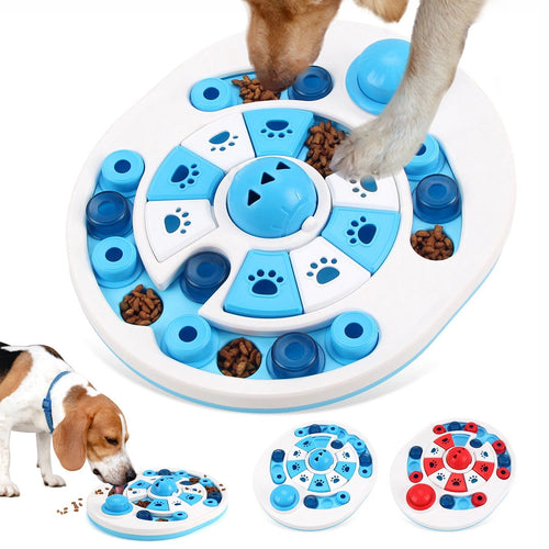 Interactive Dog Puzzle Toy – Fun, Rewarding Feeding Game