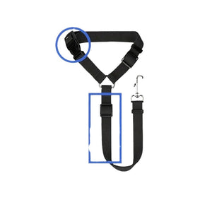 Two-in-One Pet Seat Belt & Leash – Secure Rides