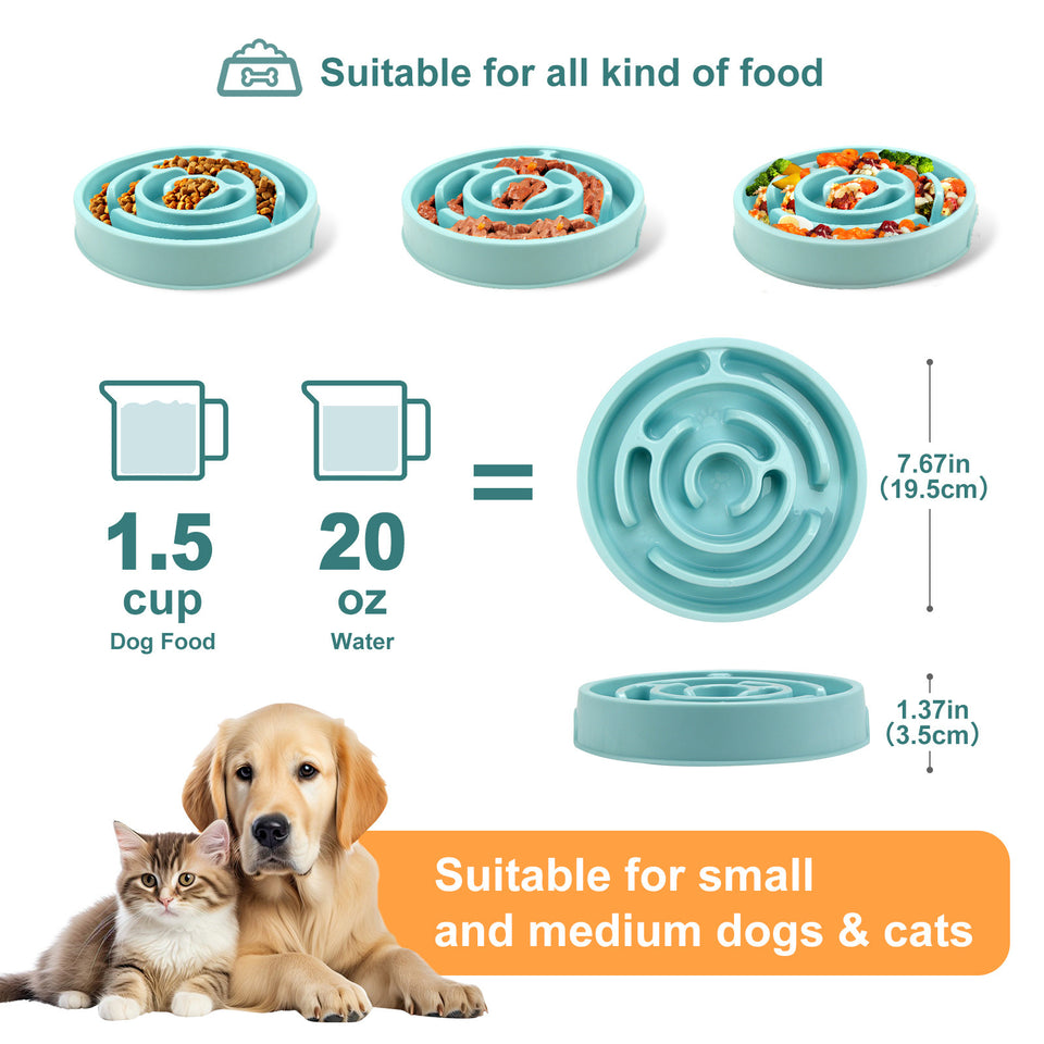 Anti-Choking Dog Feeder – Mindful Eating Made Easy