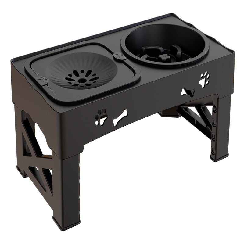 Happy Paws Double Bowl – Raised Stainless Steel Feeder
