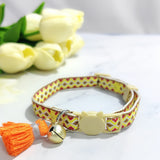 Adjustable Cat Collar – Safety Buckle with Bell