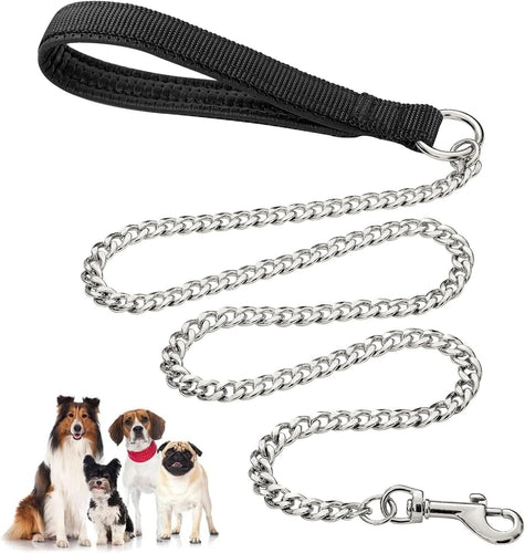 Heavy-Duty Chew-Proof Dog Leash with Padded Handle