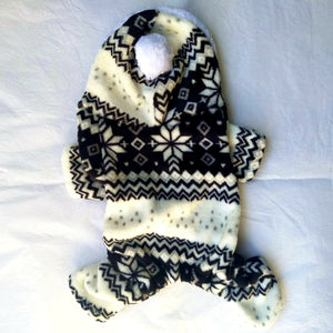 Adorable Fawn Four-Leg Dog Outfit – Cozy Pet Clothes