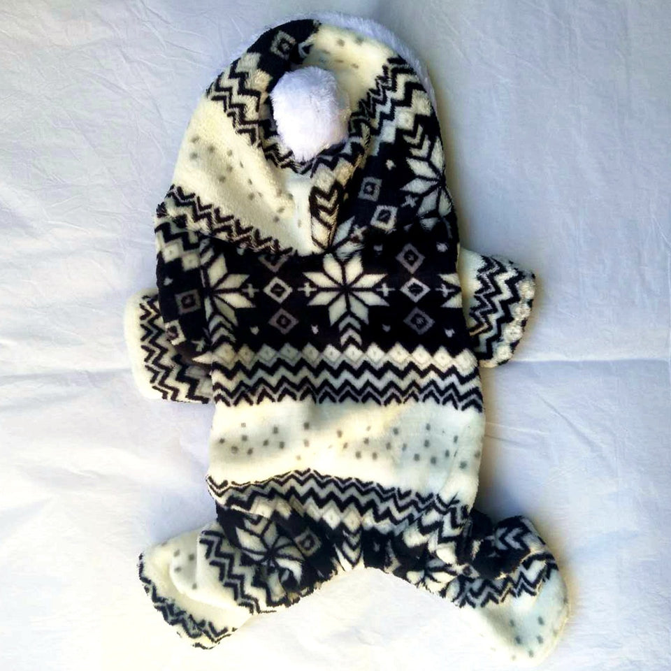 Adorable Fawn Four-Leg Dog Outfit – Cozy Pet Clothes