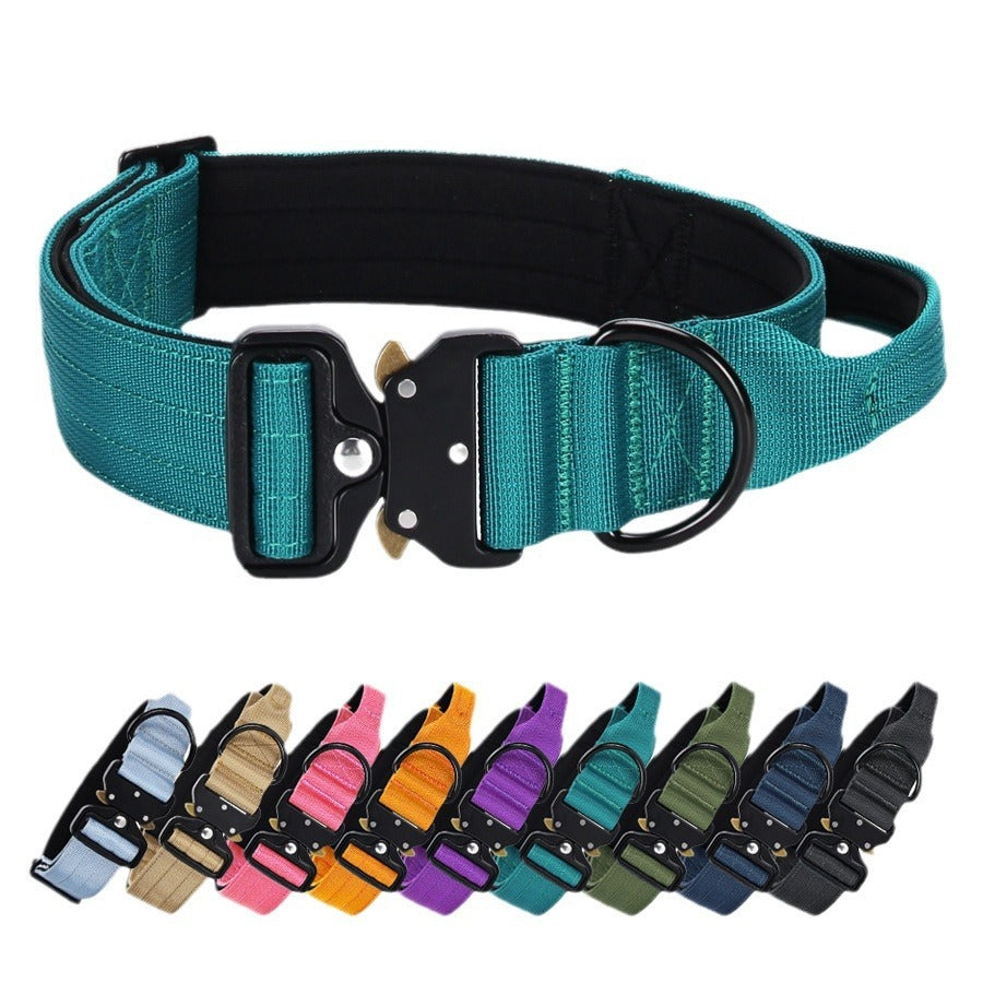Explosion-Proof Handle Collar for Medium and Large Dogs