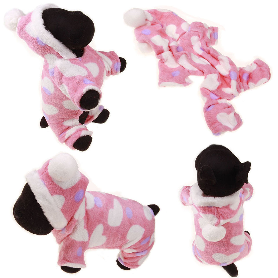 Adorable Fawn Four-Leg Dog Outfit – Cozy Pet Clothes