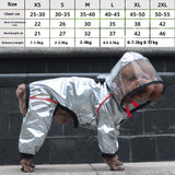 Full-Cover Dog Raincoat – Waterproof Four-Leg Pet Outfit