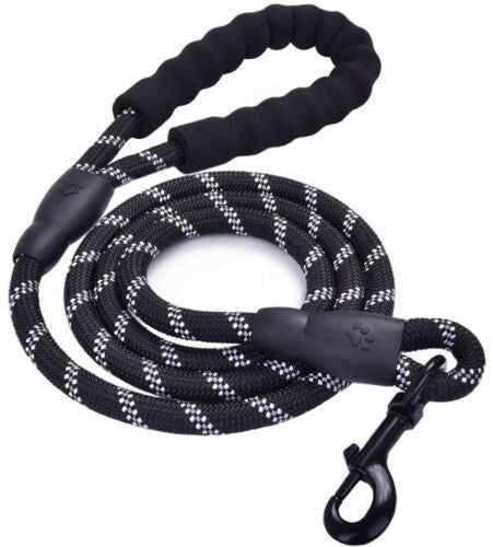 Tangle-Free Reflective Leash Built for Pulling Pups