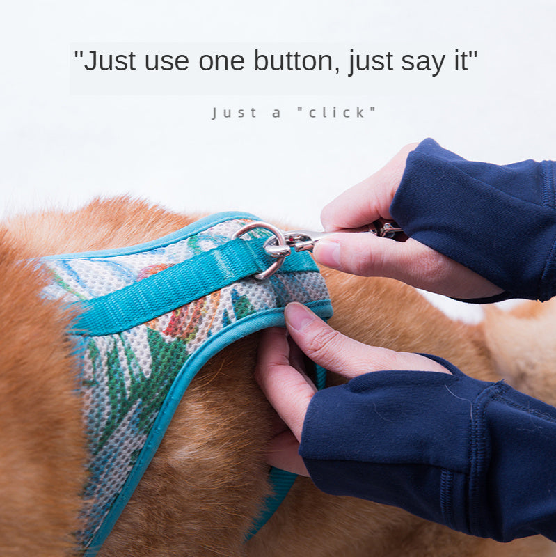 Wearable Explosion-Proof Leash for Active Dogs
