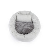 Egg Tart Pet Bed – Cozy Winter Nest for Pets