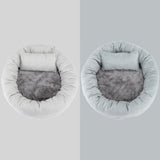 Egg Tart Pet Bed – Cozy Winter Nest for Pets