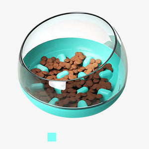 Space Capsule Pet Bowl – Fun Slow Feeder for Dogs & Cats