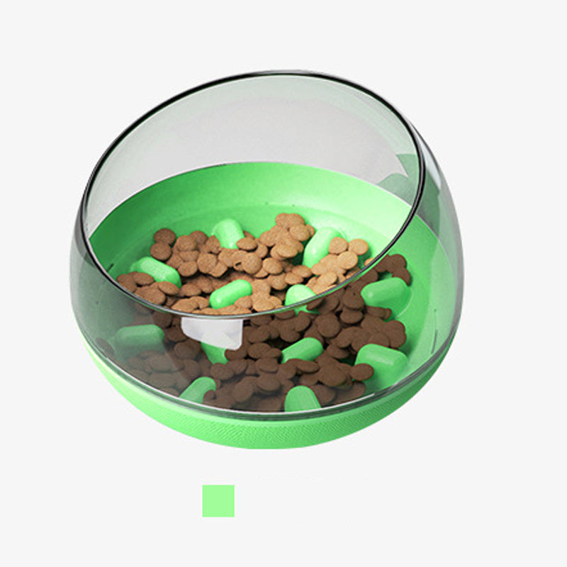 Space Capsule Pet Bowl – Fun Slow Feeder for Dogs & Cats