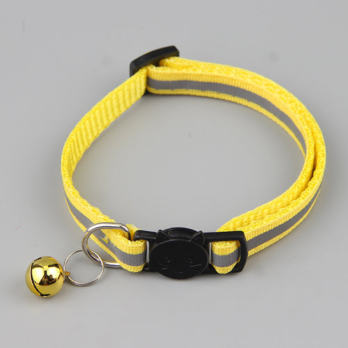 Night-Safe Reflective Cat Collar – Comfort and Security
