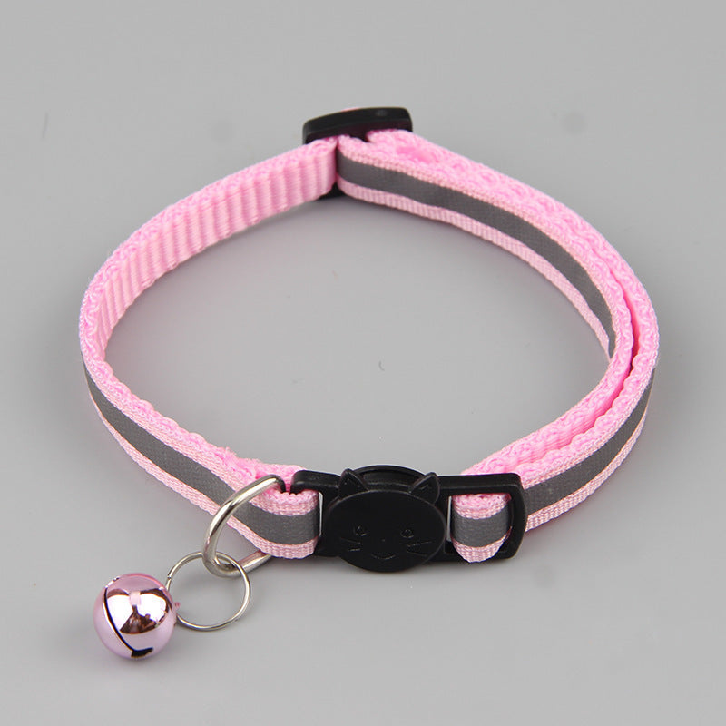 Night-Safe Reflective Cat Collar – Comfort and Security