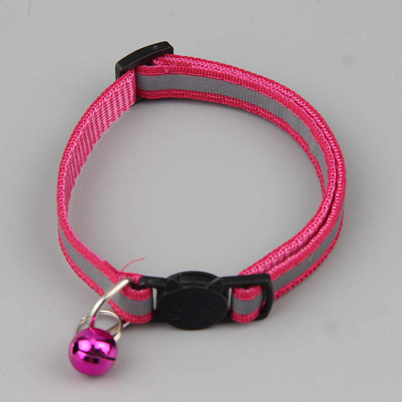 Night-Safe Reflective Cat Collar – Comfort and Security
