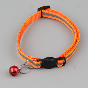 Night-Safe Reflective Cat Collar – Comfort and Security