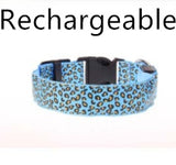 Adjustable LED Dog Collar – Bright and Fashionable