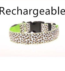 Adjustable LED Dog Collar – Bright and Fashionable