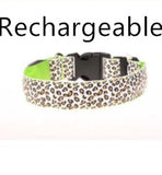 Adjustable LED Dog Collar – Bright and Fashionable