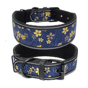 Safe & Breathable Reflective Dog Collar – All Sizes
