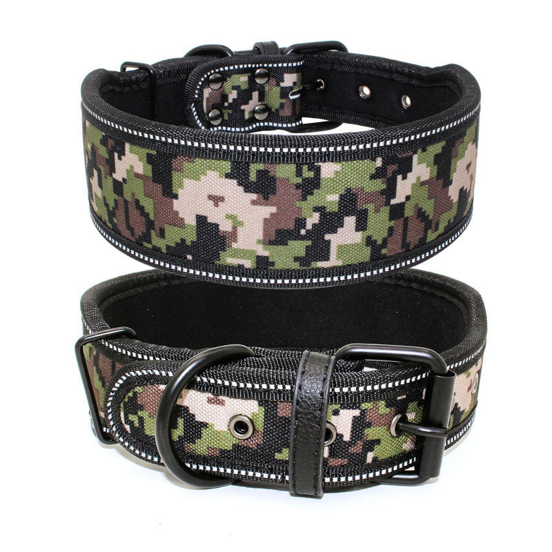 Safe & Breathable Reflective Dog Collar – All Sizes