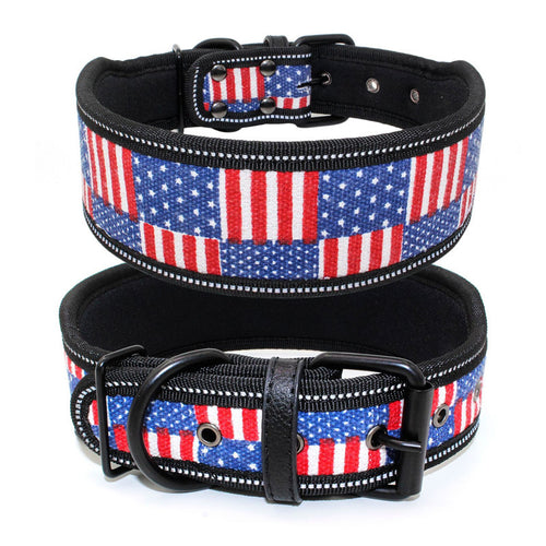 Safe & Breathable Reflective Dog Collar – All Sizes