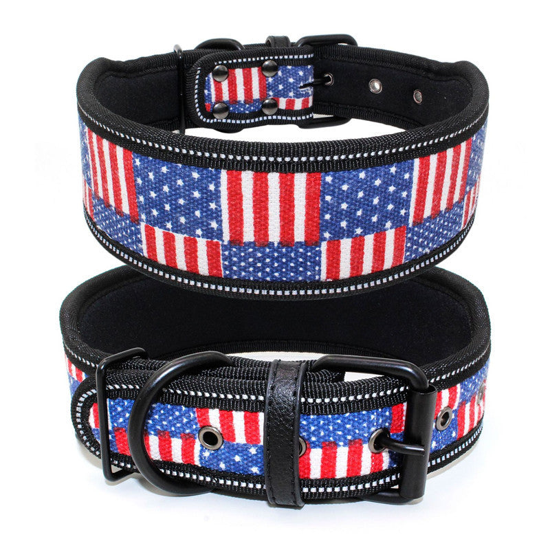 Safe & Breathable Reflective Dog Collar – All Sizes