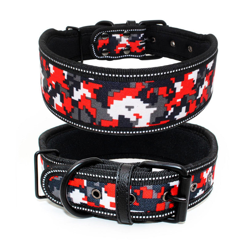 Safe & Breathable Reflective Dog Collar – All Sizes