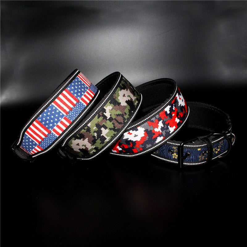 Safe & Breathable Reflective Dog Collar – All Sizes