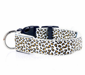 Adjustable LED Dog Collar – Bright and Fashionable