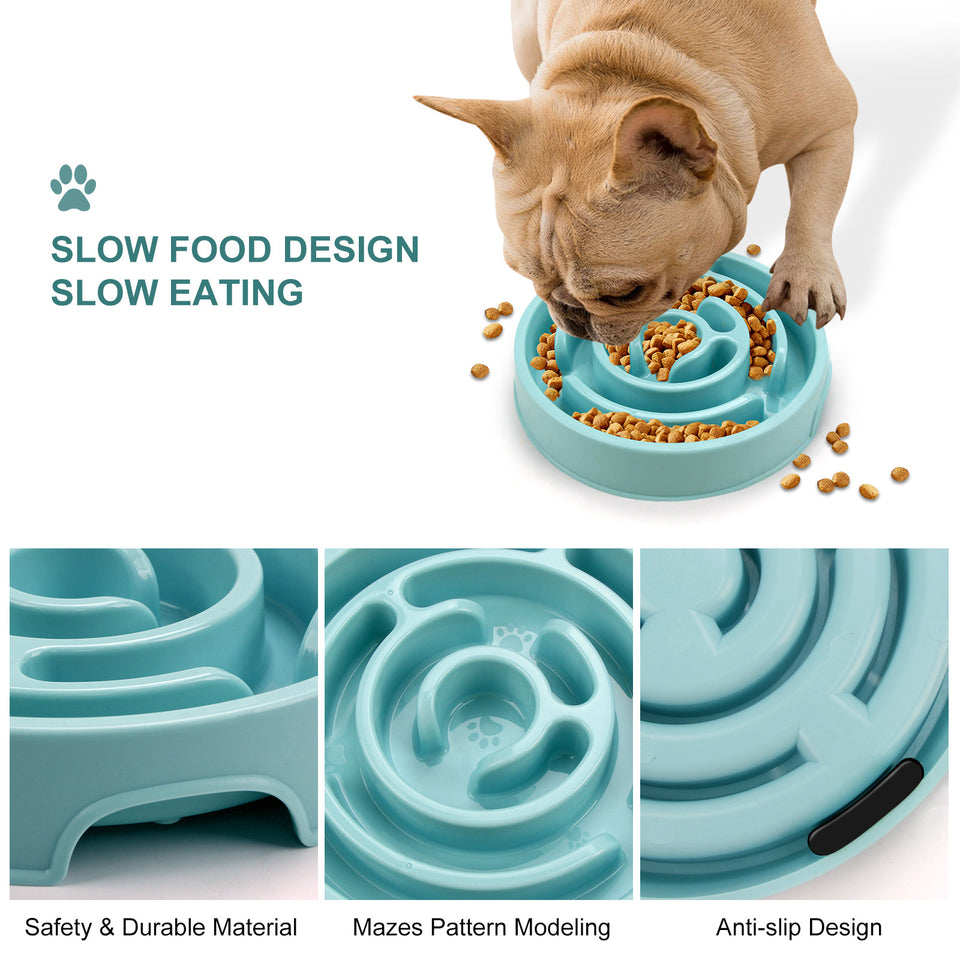 Anti-Choking Dog Feeder – Mindful Eating Made Easy