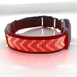 Luminous LED Dog Harness – Personalized Display for Safety
