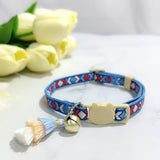 Adjustable Cat Collar – Safety Buckle with Bell