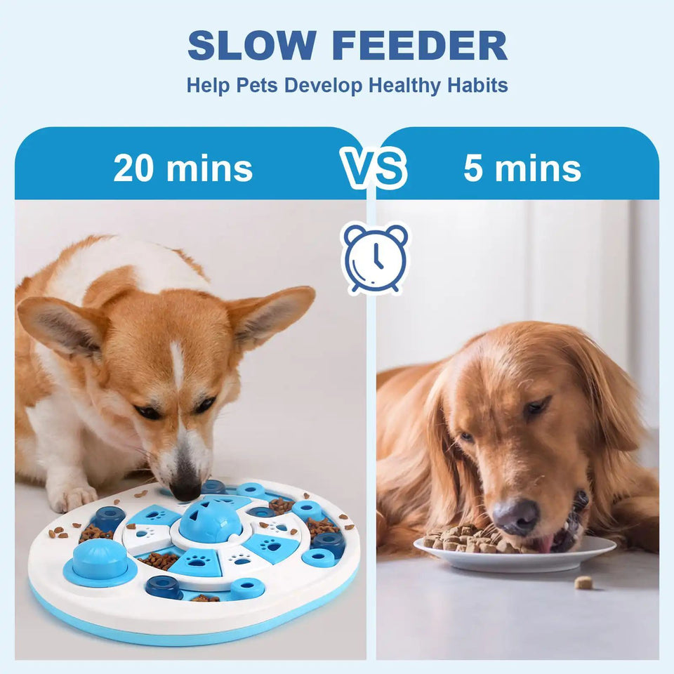 Interactive Dog Puzzle Toy – Fun, Rewarding Feeding Game