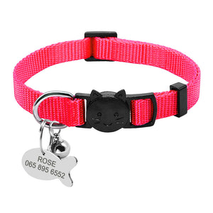 Breakaway Cat Collar – Custom ID Tag Included