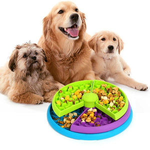 Interactive Slow Feeder Dog Bowl – Healthy Eating Made Easy
