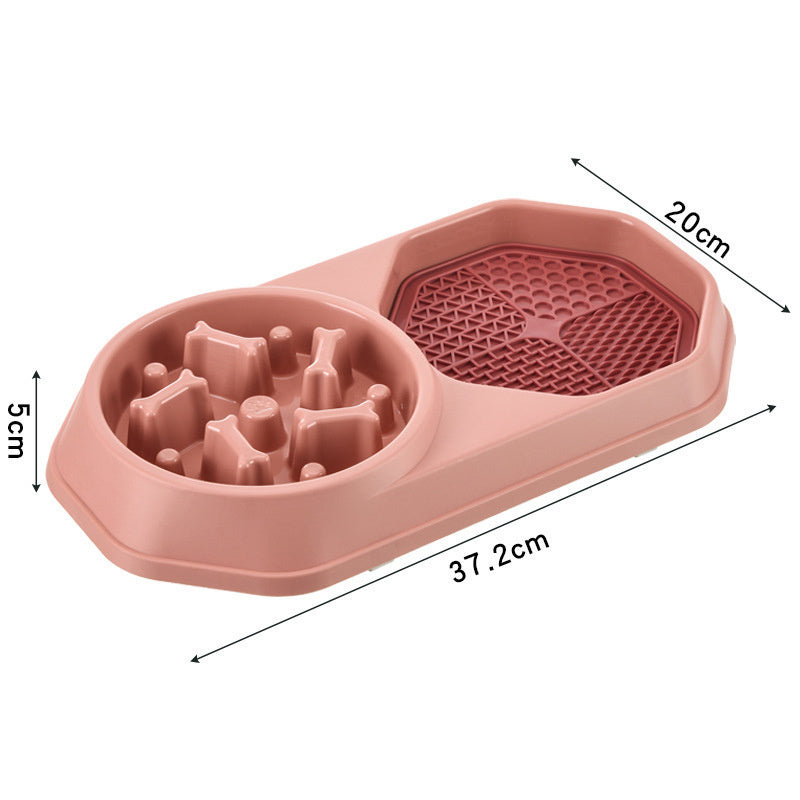 Healthy Slow Feeder Bowl – Prevents Gulping & Choking