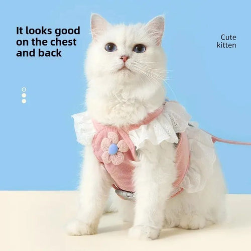 Cute Dog & Cat Summer Harness – Easy Walks