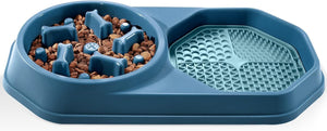Healthy Slow Feeder Bowl – Prevents Gulping & Choking