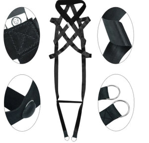 Dog Training Leash and Chest Strap for Better Control