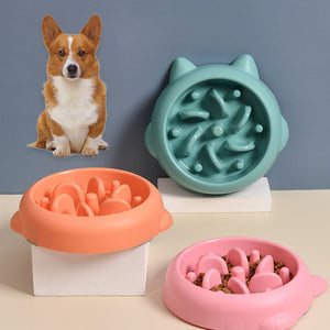 Home Slow Feeder Dish – Prevent Gulping and Overeating