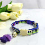 Adjustable Cat Collar – Safety Buckle with Bell