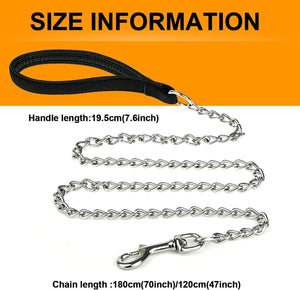 Heavy-Duty Chew-Proof Dog Leash with Padded Handle