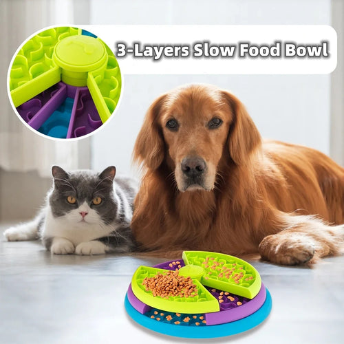 Fun Pet Puzzle Bowl – Healthy, Happy Mealtime