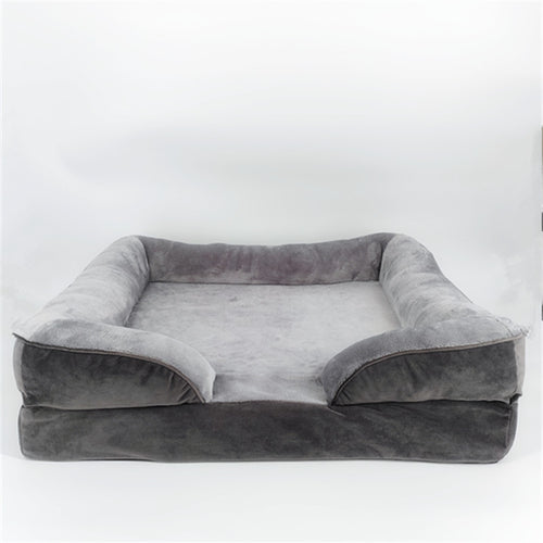 Cozy Plush Dog Sofa – Comfy & Easy to Clean