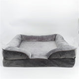 Cozy Plush Dog Sofa – Comfy & Easy to Clean
