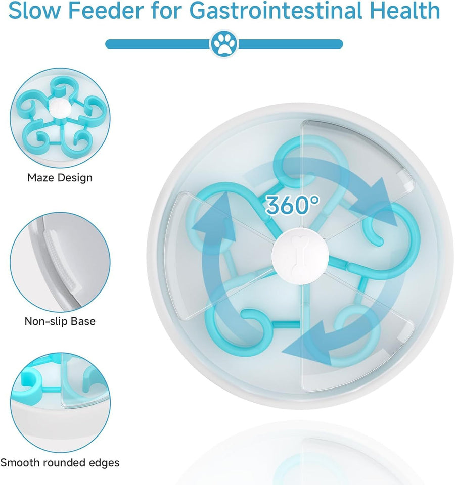 Non-Slip Puzzle Dog Feeder – Eat Slow, Feel Great