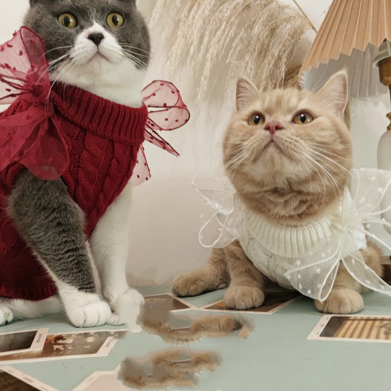 Adorable Pet Winter Sweater – Keep Dogs & Cats Warm